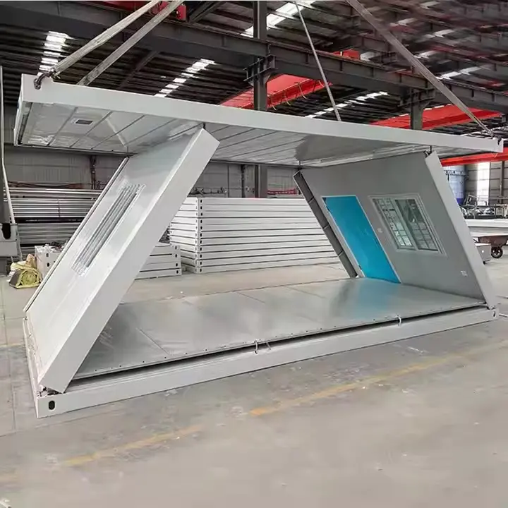 2 Katmanlı Katlanır Konteyner Ev