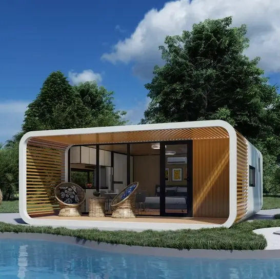 40ft elma kabin evi